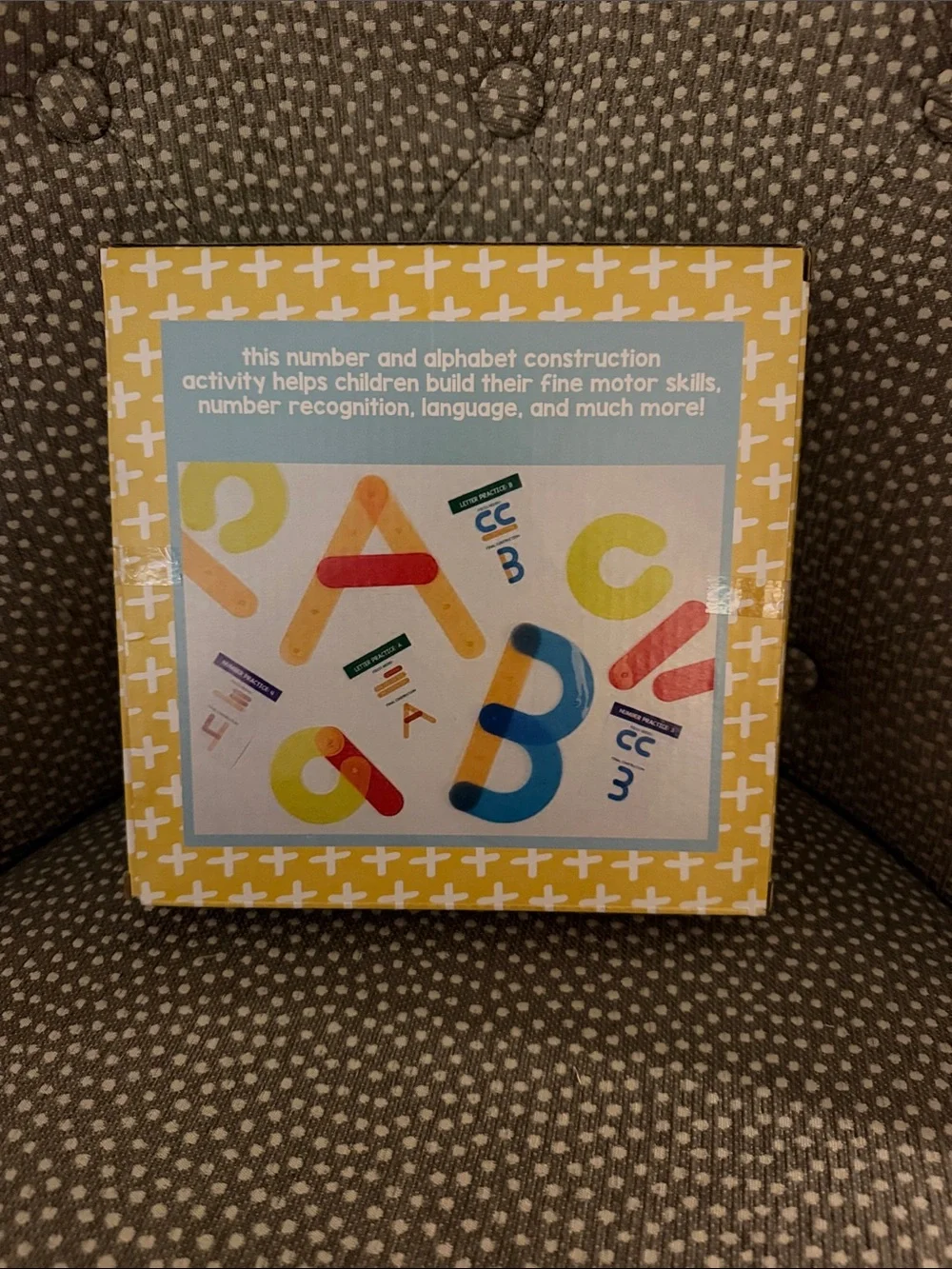Alphabet/Numbers Construction Activity Set